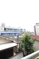 室内からの展望 リバーストーン
