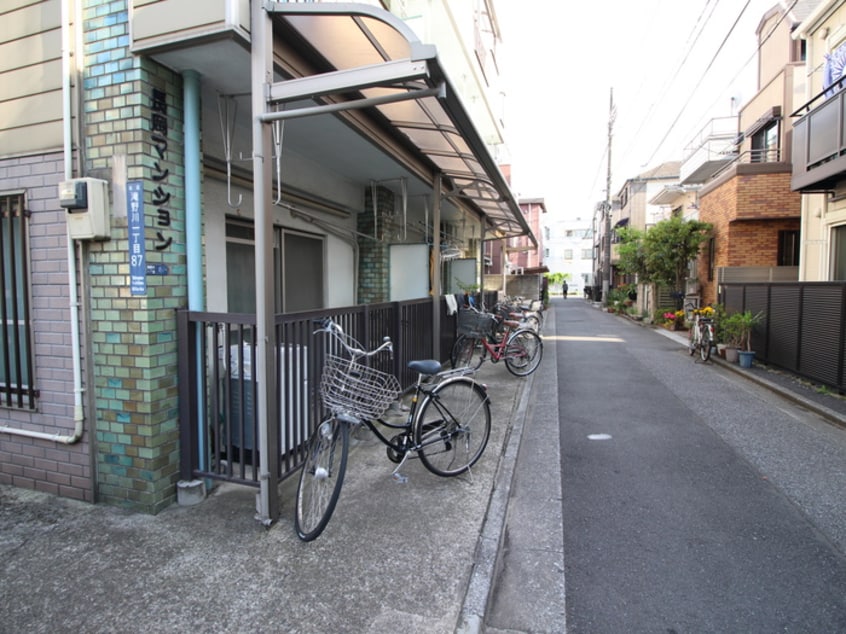 駐輪場 長岡マンション