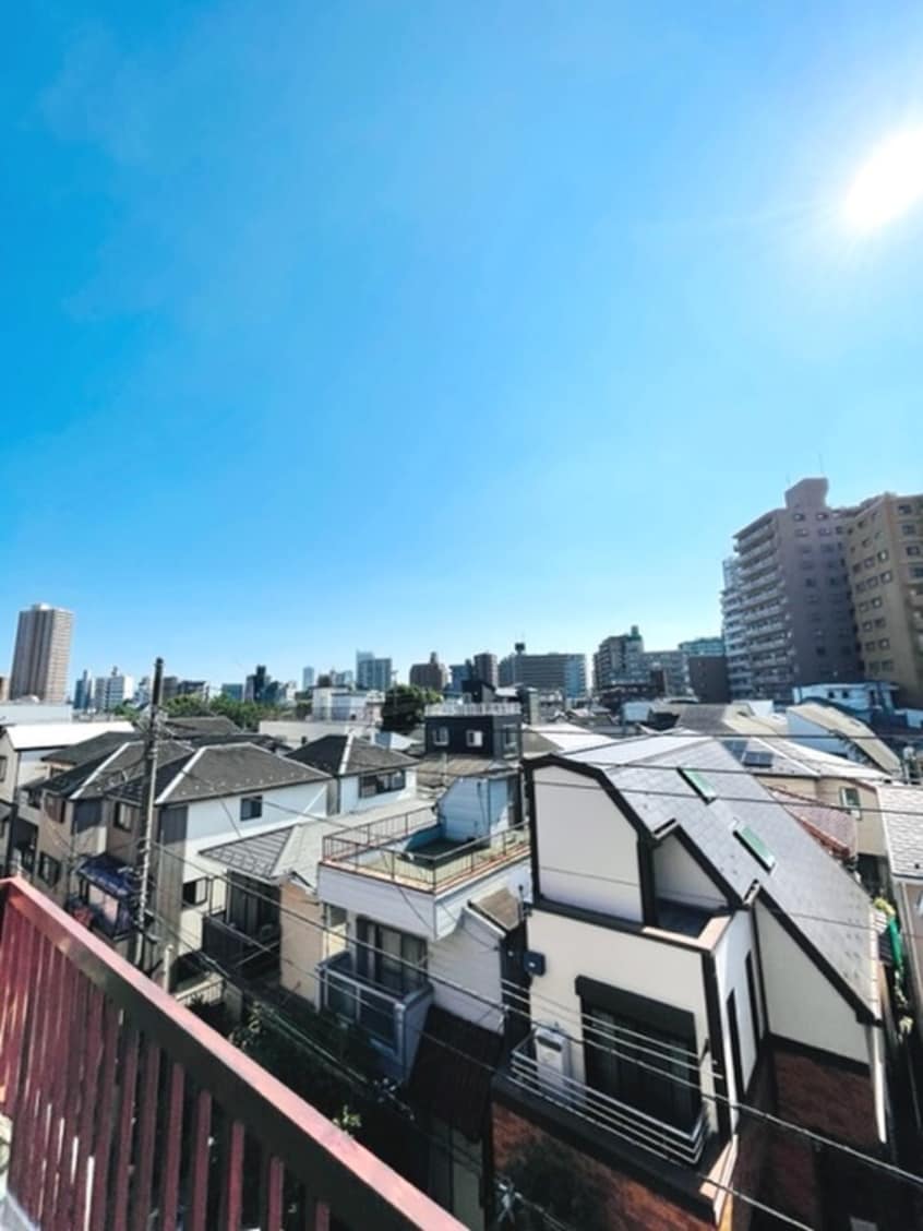 室内からの展望 長岡マンション