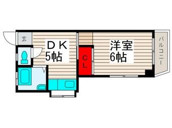 間取図 篠原第２ビル