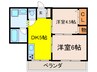 ダイエイビルディング(303) 2DKの間取り