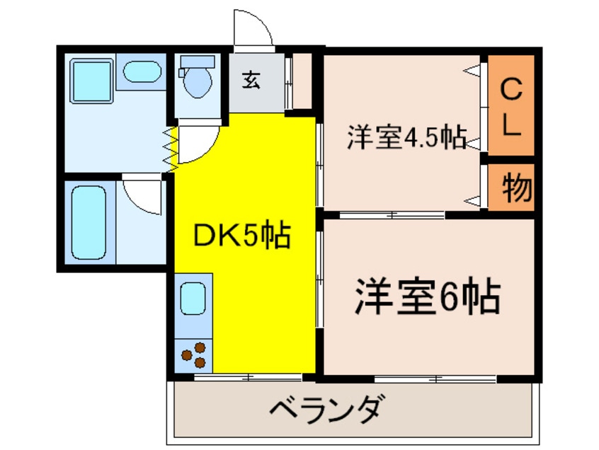 間取図 ダイエイビルディング(303)