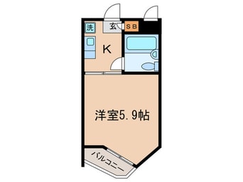 間取図 コンフォ－ト井荻