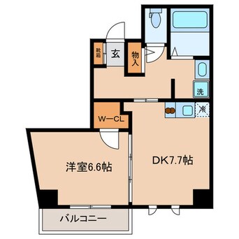 間取図 ボナール縁