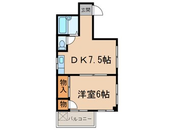 間取図 メゾン山崎