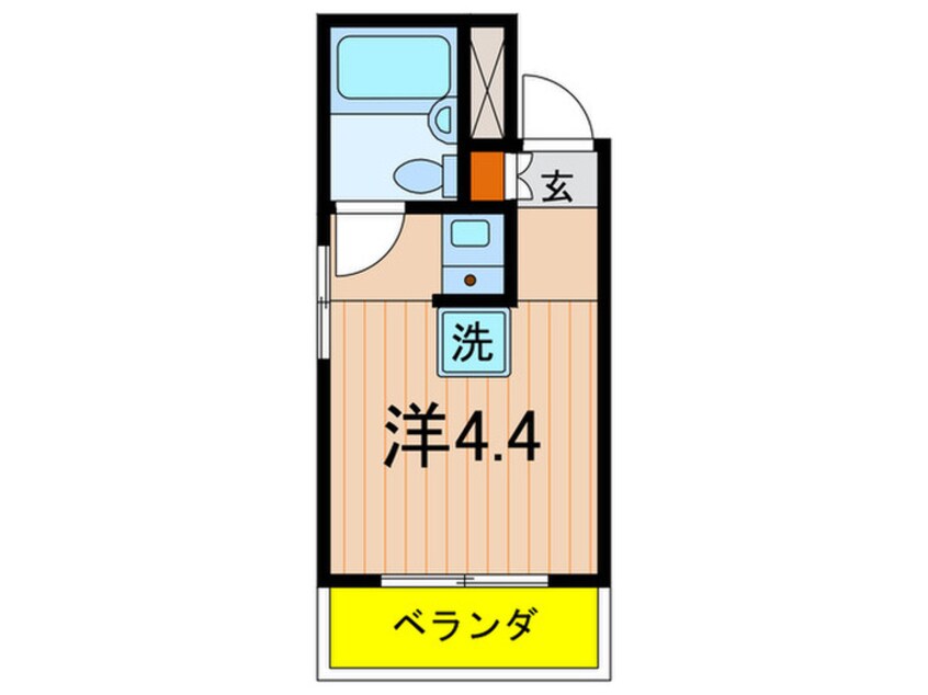 間取図 キソービクトリアマンション用賀