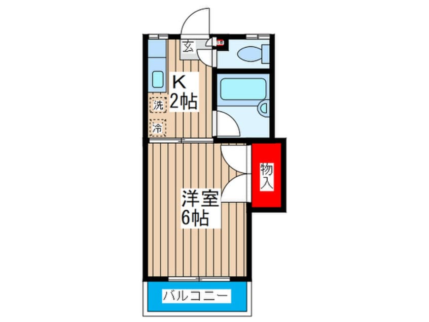 間取図 パラシオンＮ