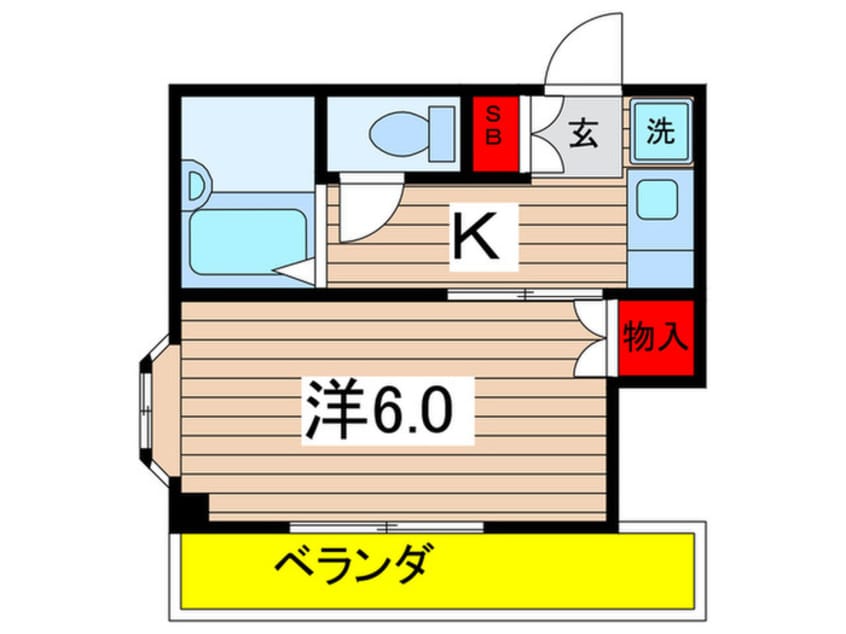 間取図 コーポ木暮