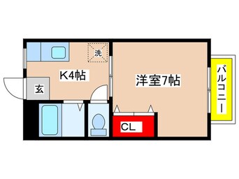 間取図 ハイムパーシモン