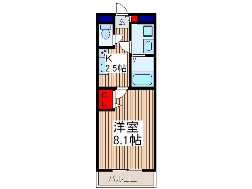 間取図 グランシャリオ