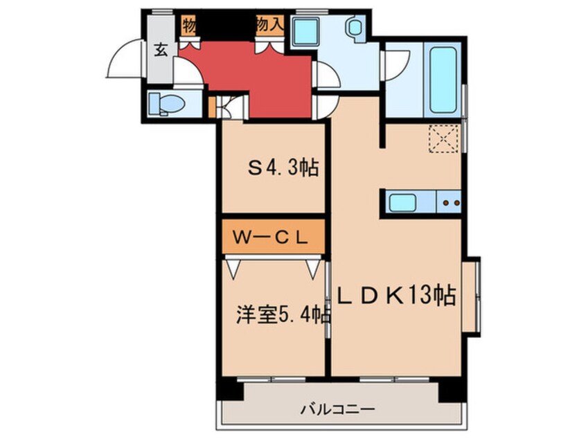 間取図 コンフォリア赤羽岩淵