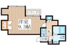 ZELKOVA RESIDENCE 1Kの間取り