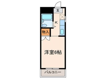 間取図 バークレイコート