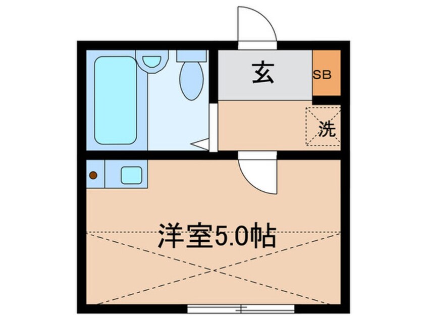 間取図 ウィンズ笹塚