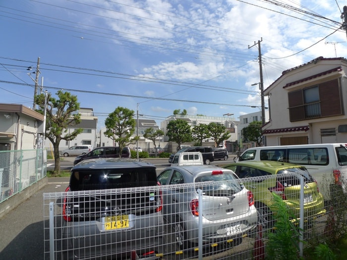 室内からの展望 コーポ東