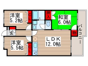 間取図 グランメール