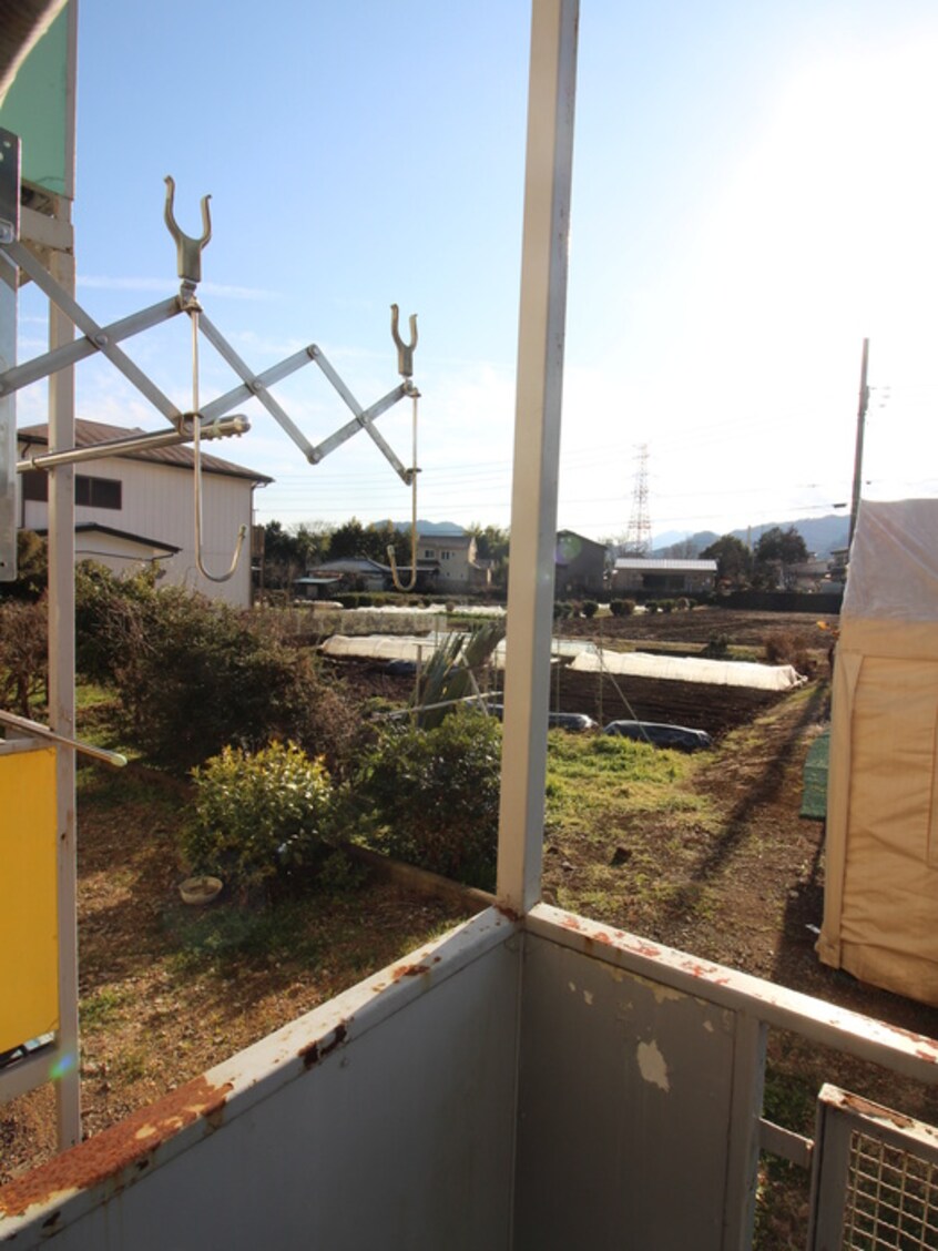 室内からの展望 ハイムロ－ザⅠ