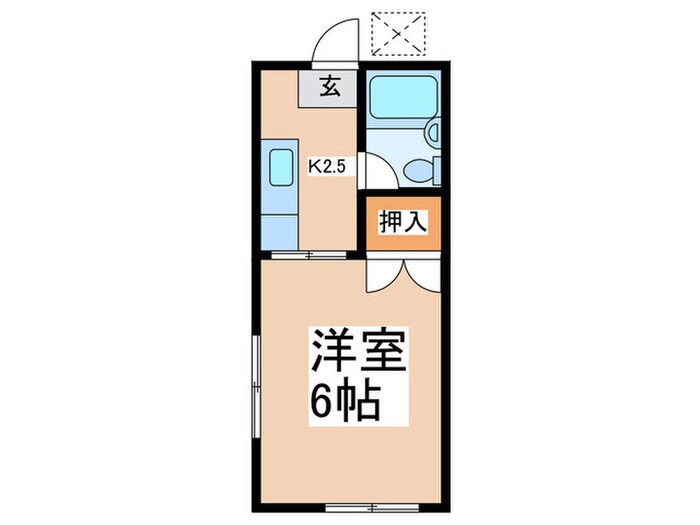 間取り図 岡村ハイツ
