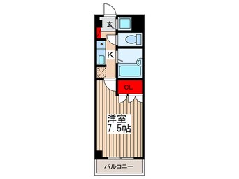 間取図 ﾒｿﾞﾝ土呂第3