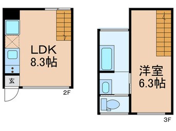 間取図 神宮前マンション