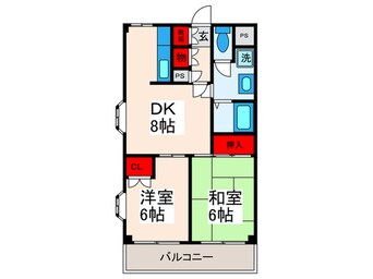 間取図 マンション　ヤマキ