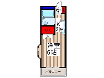 間取図 アレイ・パピヨン