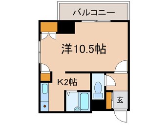 間取図 ヴァンテ・アン神楽坂