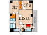 ヴァンテ・アン神楽坂 2LDKの間取り