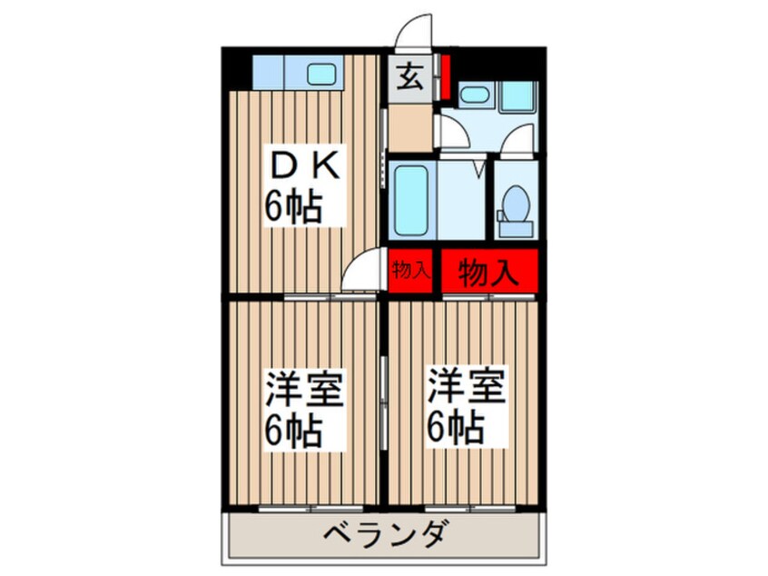 間取図 スマイル鴻巣