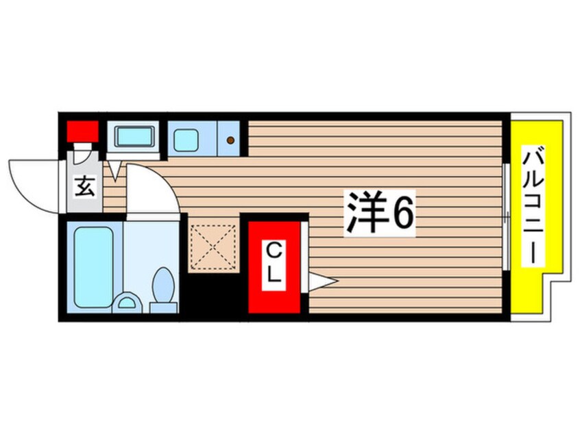 間取図 ジョイフル祐天寺