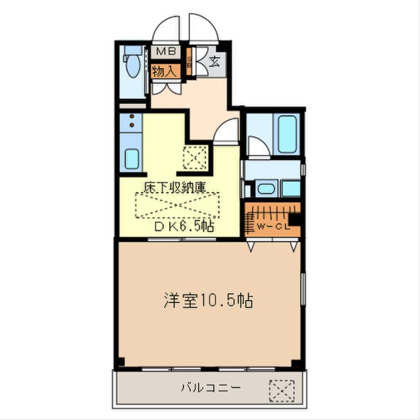 間取図 セント・ベーネ