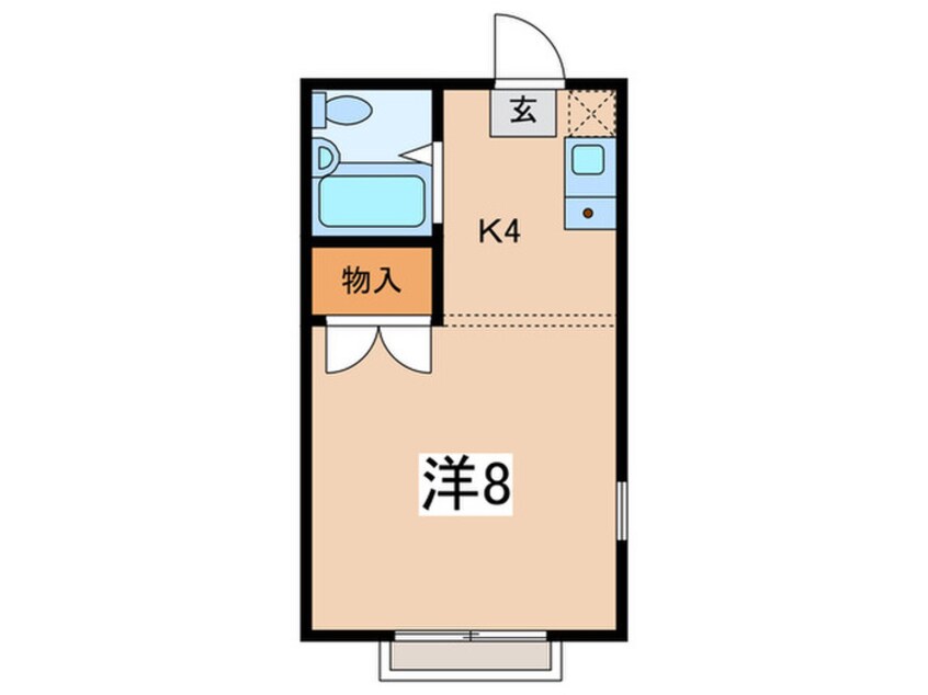 間取図 エステ－ト辻堂２