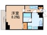LEXE文京白山（404） 1Kの間取り