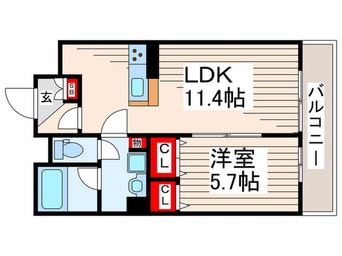 間取図 プローシュ