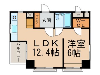 間取図 キャッスル北沢代々木上原