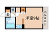 リラッサ柴又 1Rの間取り