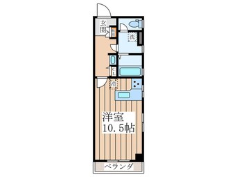 間取図 武蔵関ｽﾃｰｼｮﾝﾌﾛﾝﾄ