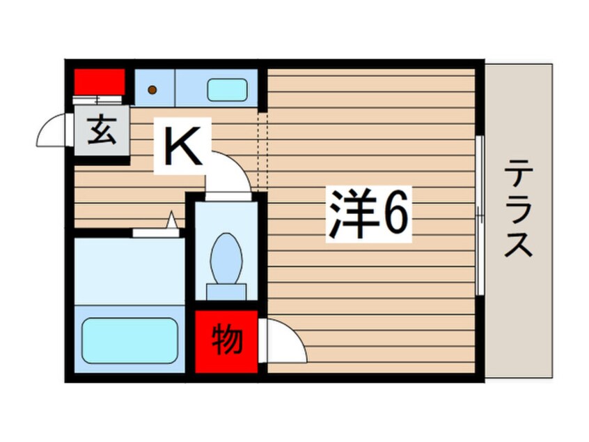 間取図 メゾンウェルス