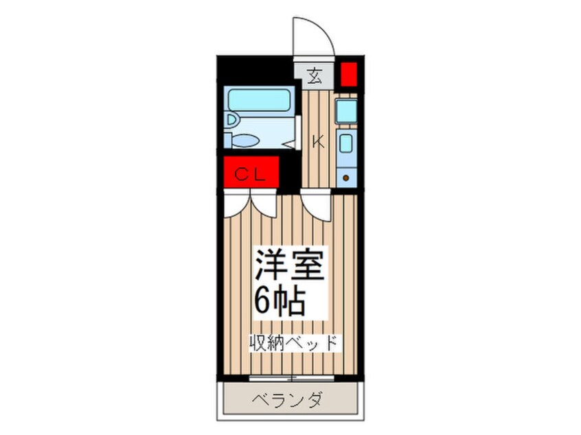 間取図 ｴﾏｰﾕ東浦和