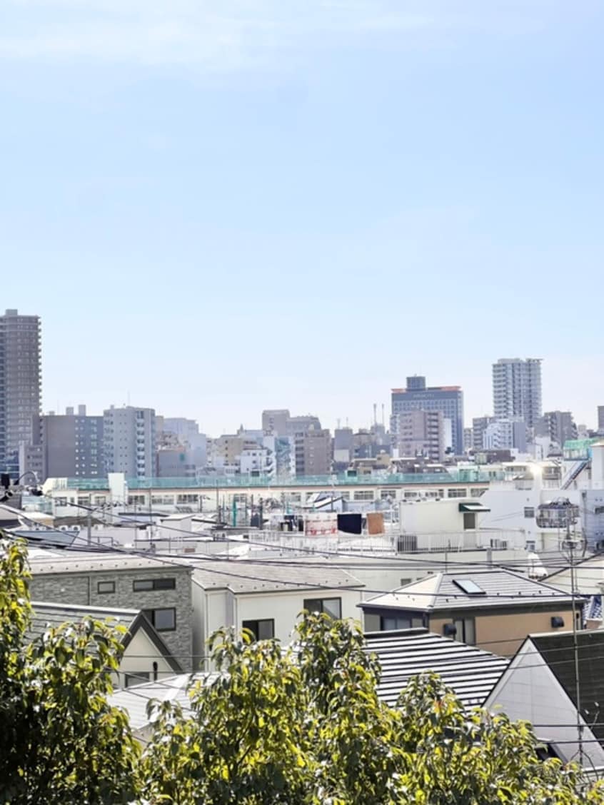 室内からの展望 パﾚジュトー