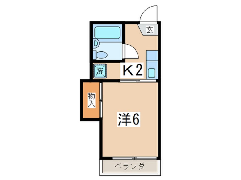 間取図 ベルメゾン