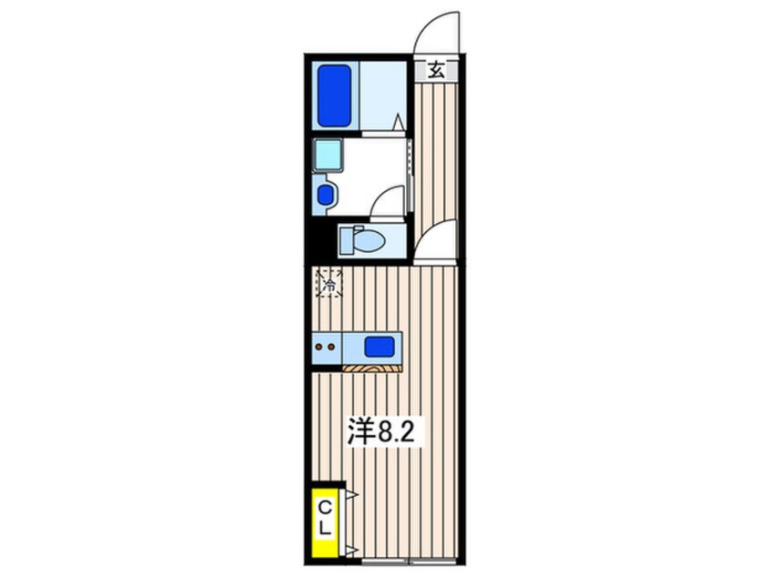 間取図 フォレスト馬堀海岸