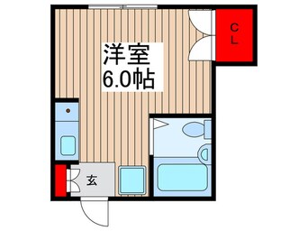 間取図 エンゼル東川口