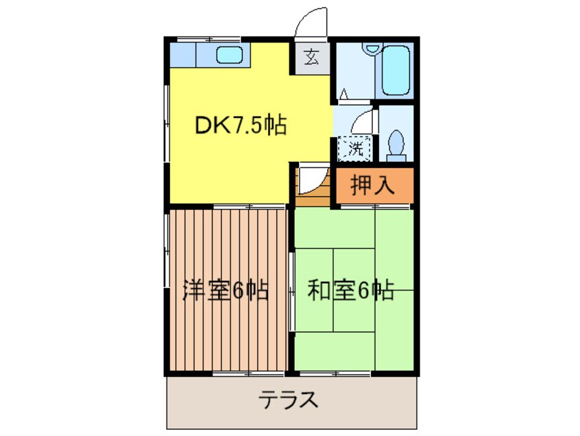 間取図 ピアシティー