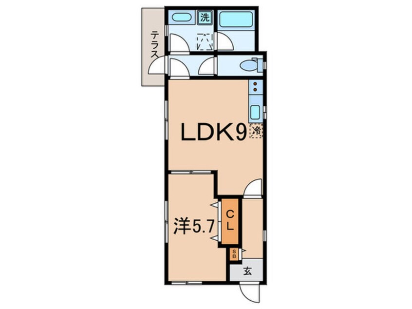 間取図 石川町タウンハウス