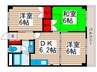 ファミールギケン 3DKの間取り