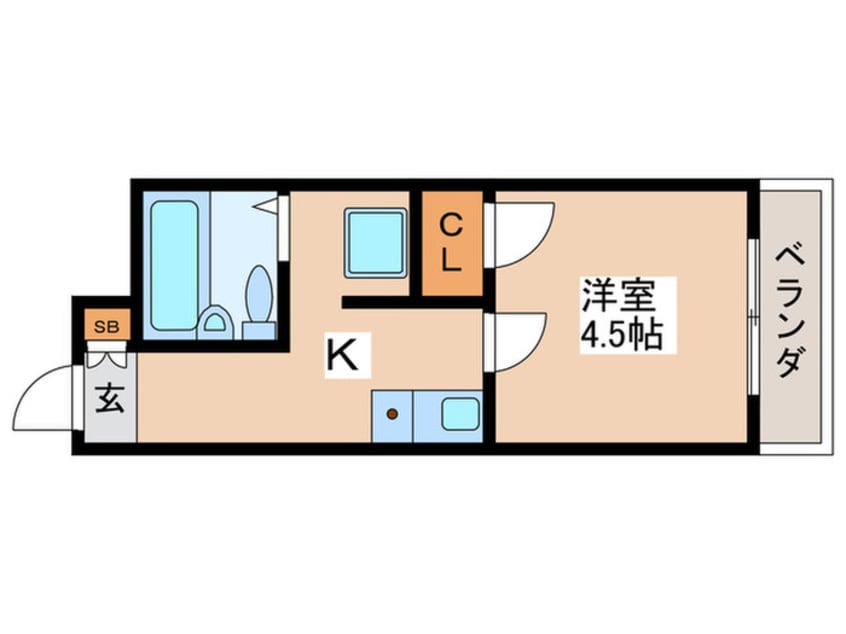 間取図 本田ビル