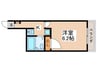本田ビル 1Kの間取り