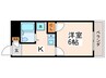 本田ビル 1Kの間取り