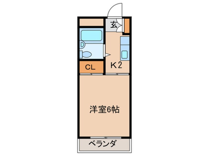 間取図 グリーントップ11